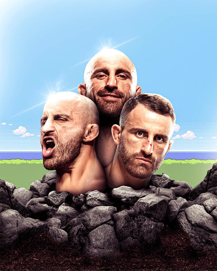 Pokemon Alexander Volkanovski Dugtrio