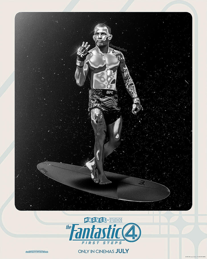 UFC Alexandre Pantoja Silver Surfer