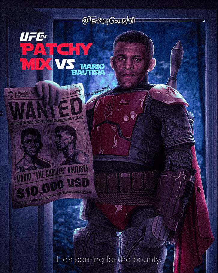 UFC 316 Patchy Mix Mandalorian