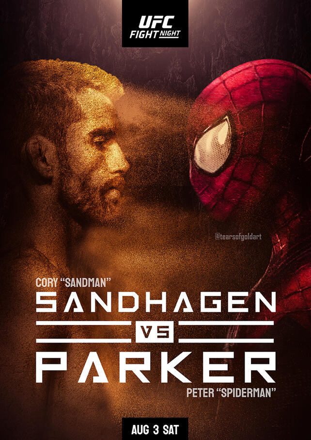 UFC Cory Sandman Sandhagen Vs Peter Spiderman Parker
