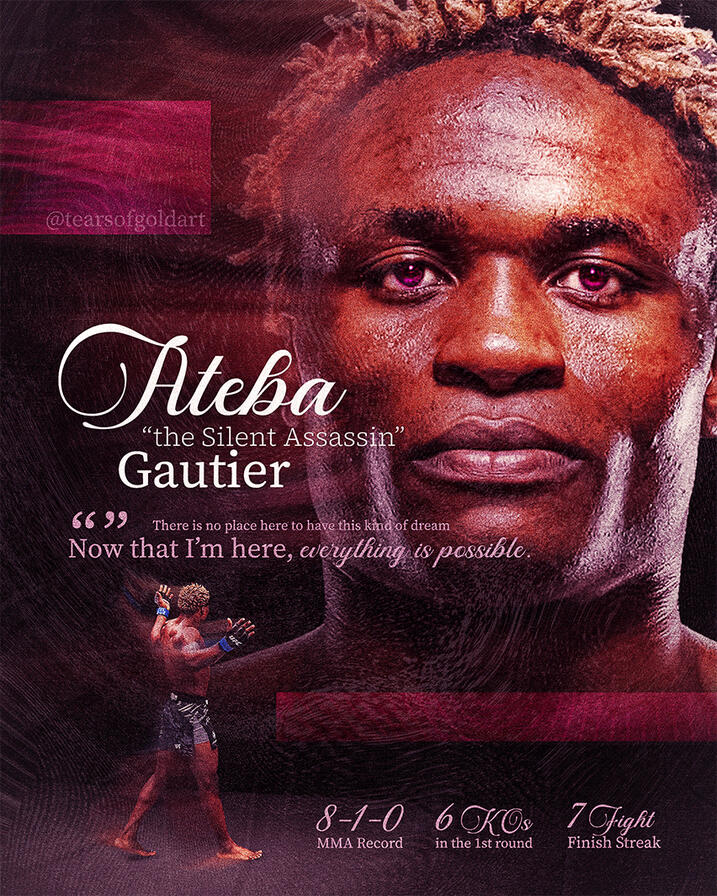 Ateba Gautier UFC