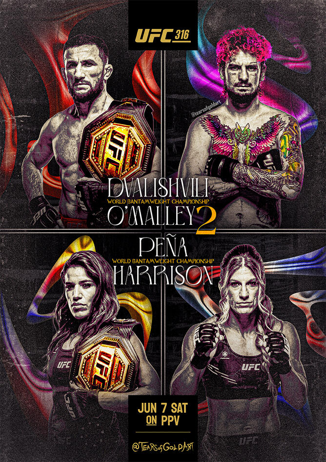 UFC 316 Dvalishvili Vs O'Malley