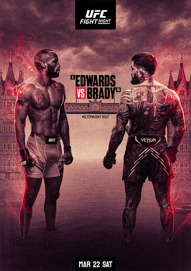 UFC London Edwards Vs Brady
