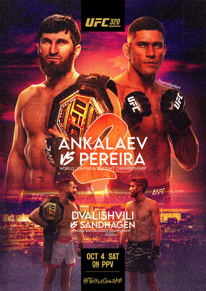UFC 320 Ankalaev Vs Pereira 2