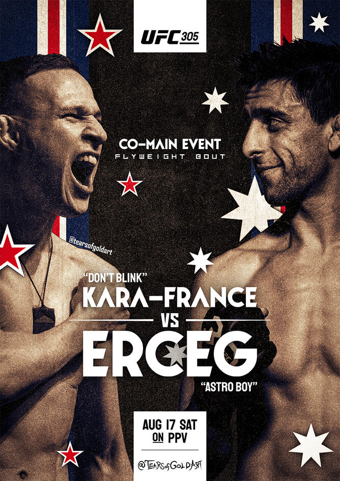 UFC 305 Kara-France Vs Erceg