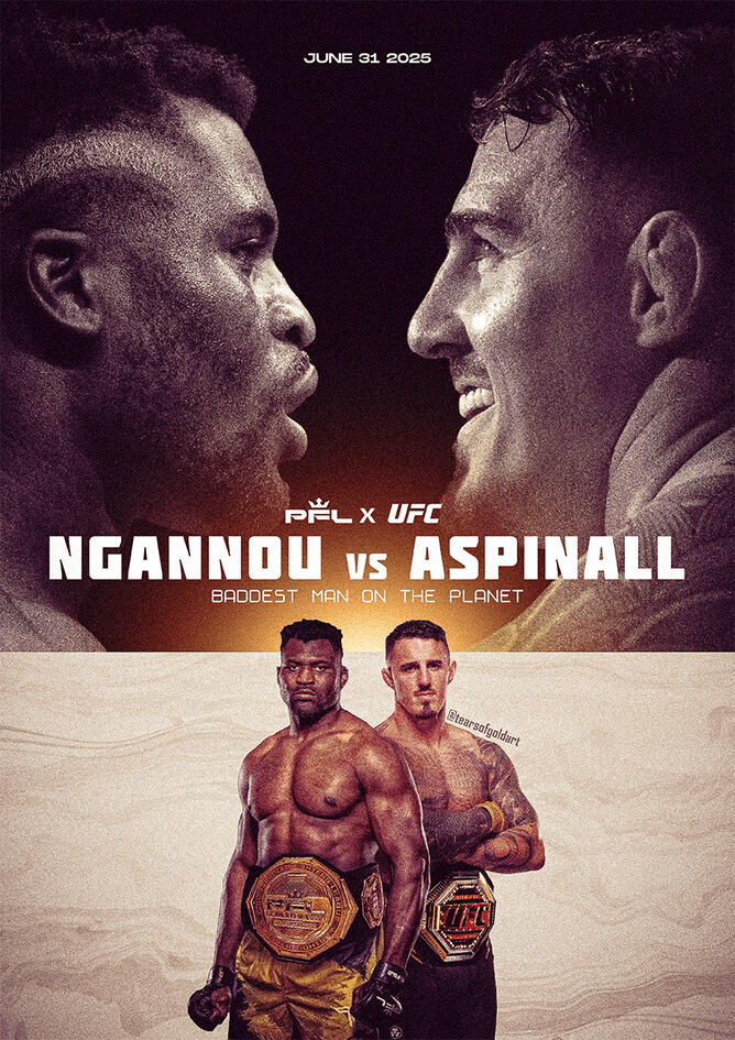 UFC x PFL Ngannou Vs Aspinall