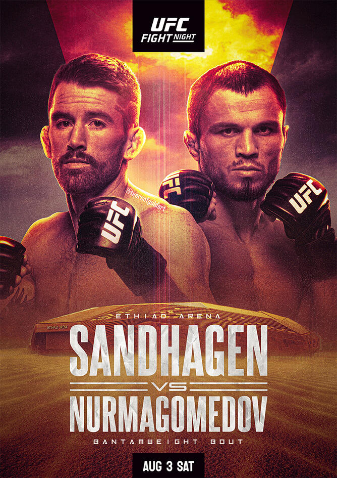 UFC Sandhagen Vs Nurmagomedov